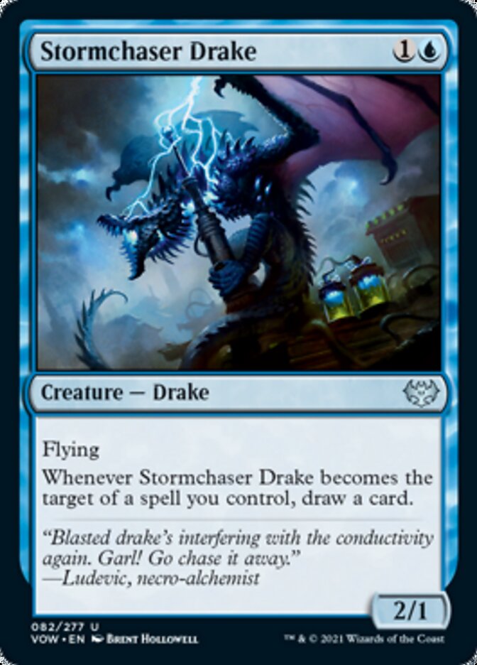 Stormchaser Drake - [Foil] Innistrad: Crimson Vow (VOW)