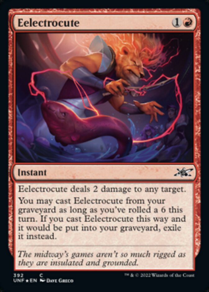 Eelectrocute - [Galaxy Foil] Unfinity (UNF)