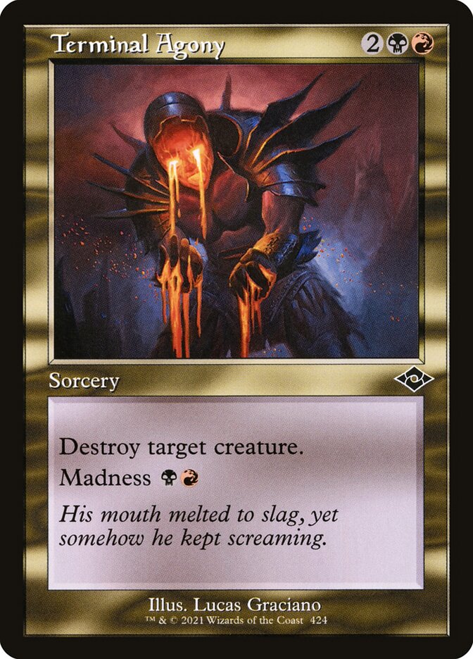 Terminal Agony - [Foil, Retro Frame] Modern Horizons 2 (MH2)