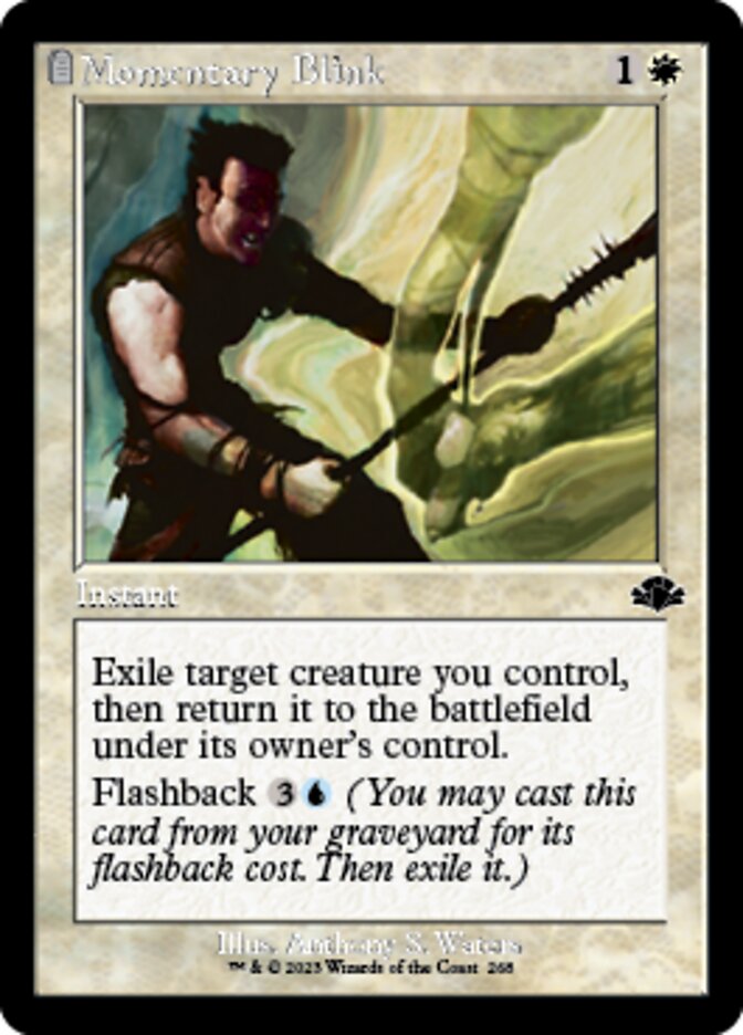 Momentary Blink - [Foil, Retro Frame] Dominaria Remastered (DMR)
