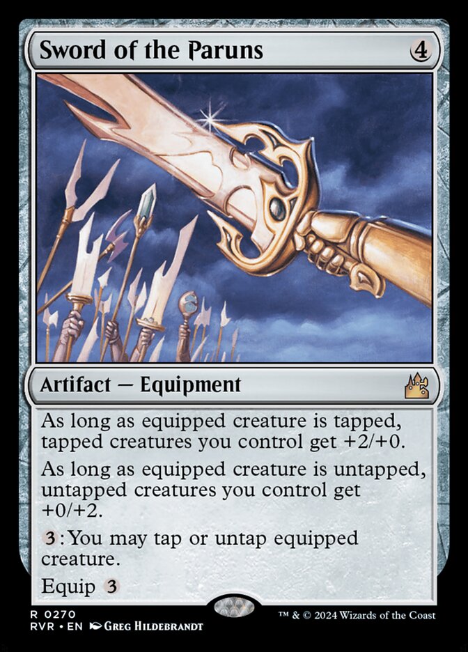 Sword of the Paruns - Ravnica Remastered (RVR)