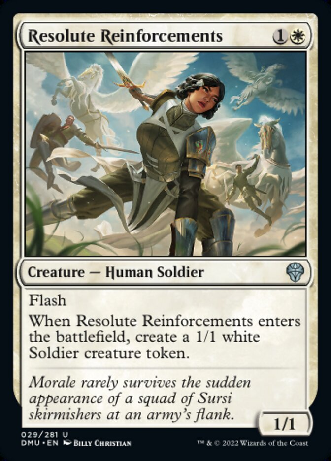 Resolute Reinforcements - Dominaria United (DMU)