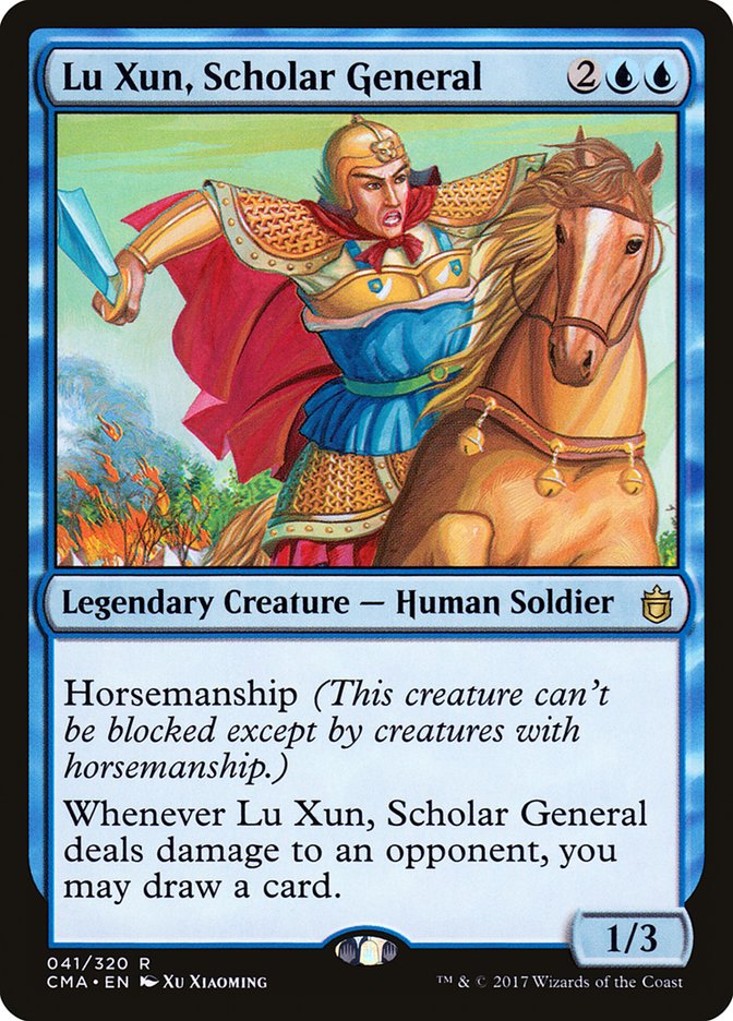 Lu Xun, Scholar General - Commander Anthology (CMA)