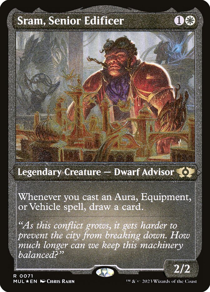 Sram, Senior Edificer - [Etched Foil] Multiverse Legends (MUL)