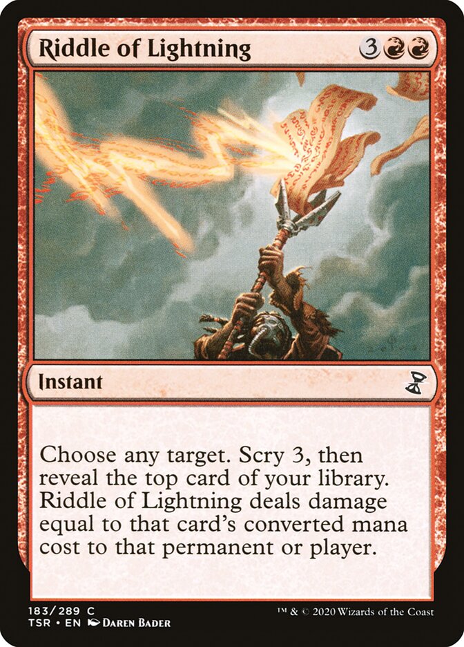 Riddle of Lightning - [Foil] Time Spiral Remastered (TSR)