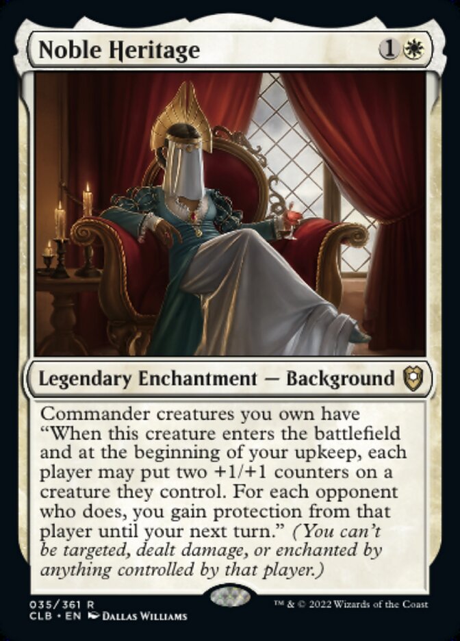 Noble Heritage - Commander Legends: Battle for Baldur's Gate (CLB)