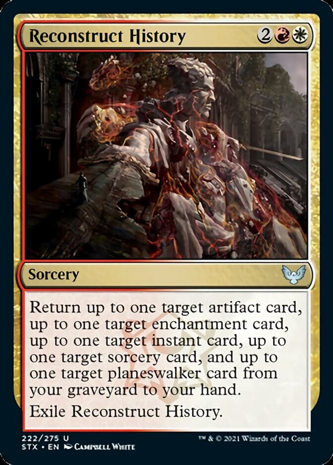 Reconstruct History - [Foil] Strixhaven: School of Mages (STX)