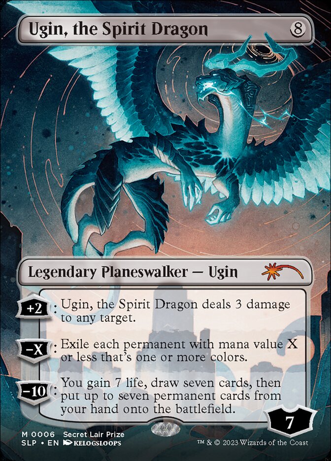 Ugin, the Spirit Dragon - [Promo] Secret Lair Showdown (SLP)