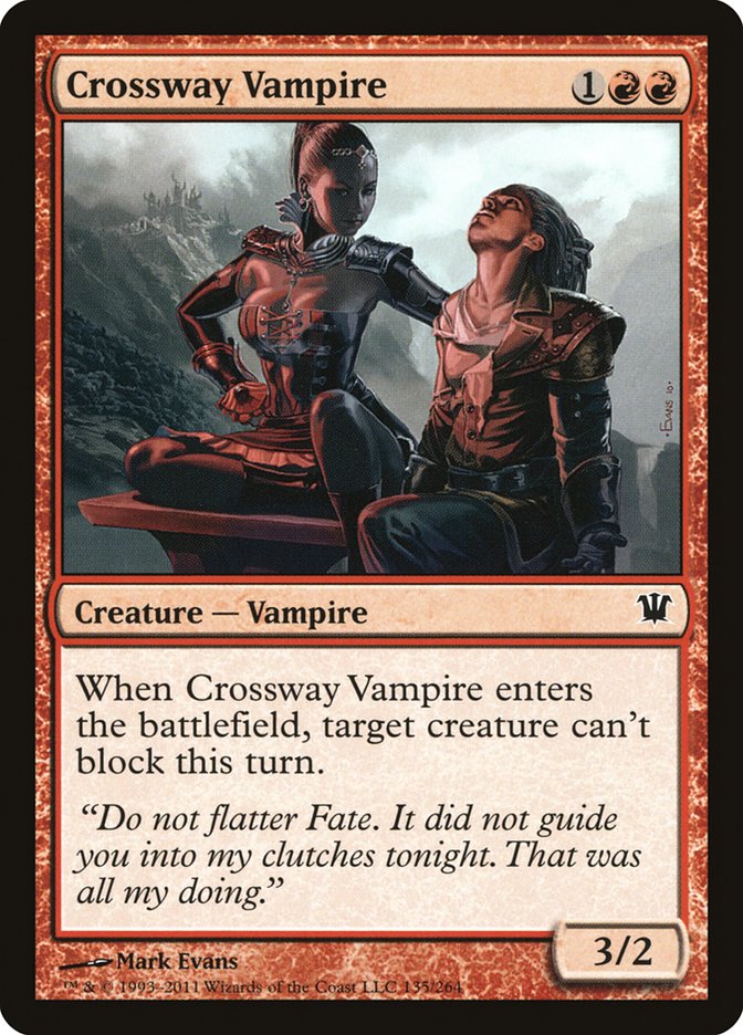 Crossway Vampire - [Foil] Innistrad (ISD)