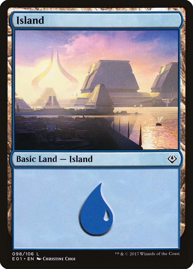 Island (98) - Archenemy: Nicol Bolas (E01)