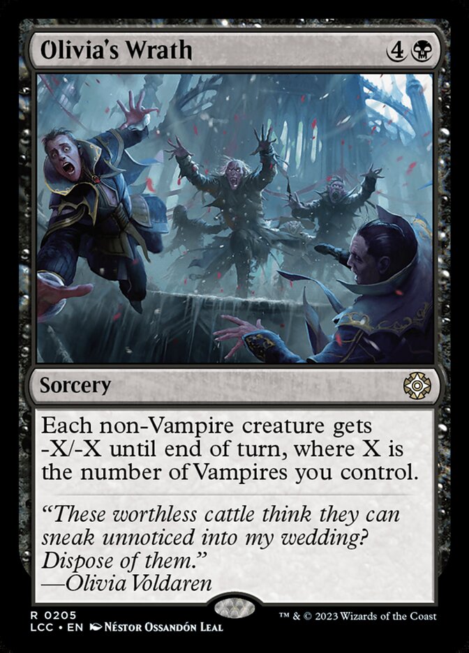 Olivia's Wrath - Lost Caverns of Ixalan Commander (LCC)