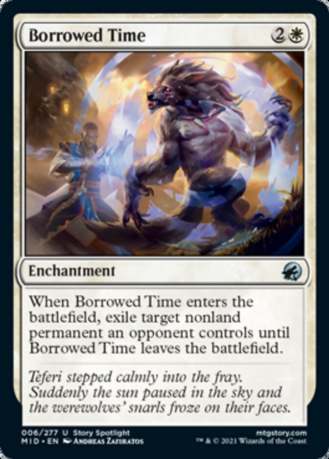 Borrowed Time - [Foil] Innistrad: Midnight Hunt (MID)