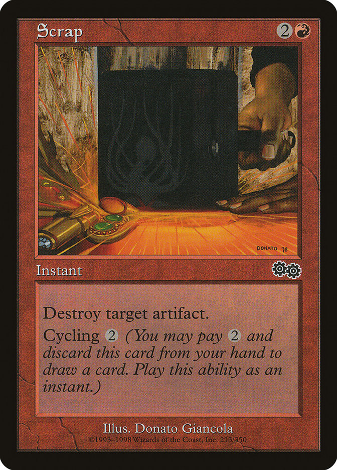 Scrap - [Retro Frame] Urza's Saga (USG)