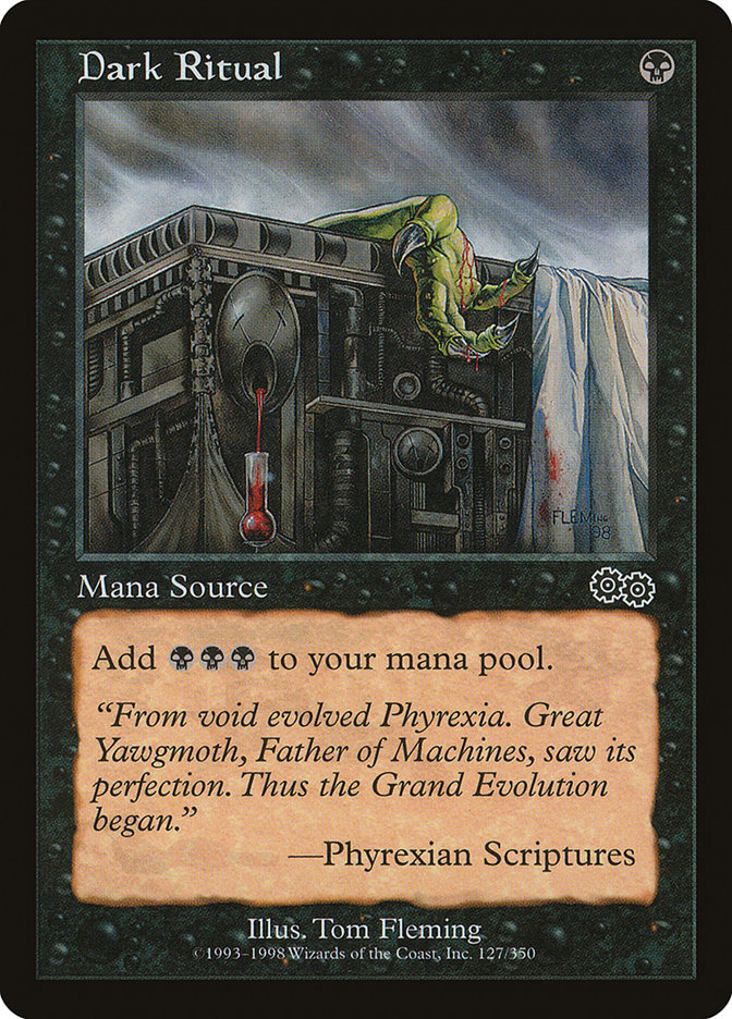 Dark Ritual - [Retro Frame] Urza's Saga (USG)