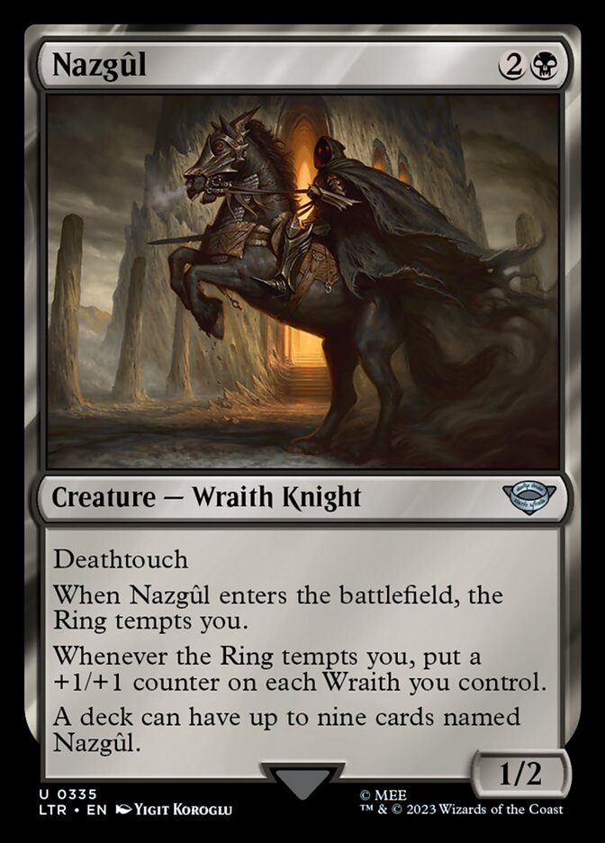 Nazgûl (0335) - [Foil] The Lord of the Rings: Tales of Middle-earth (LTR)