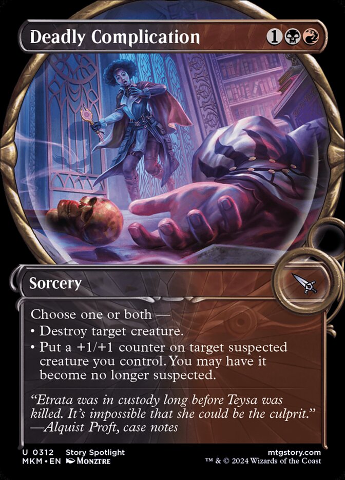 Deadly Complication - [Foil, Showcase] Murders at Karlov Manor (MKM)
