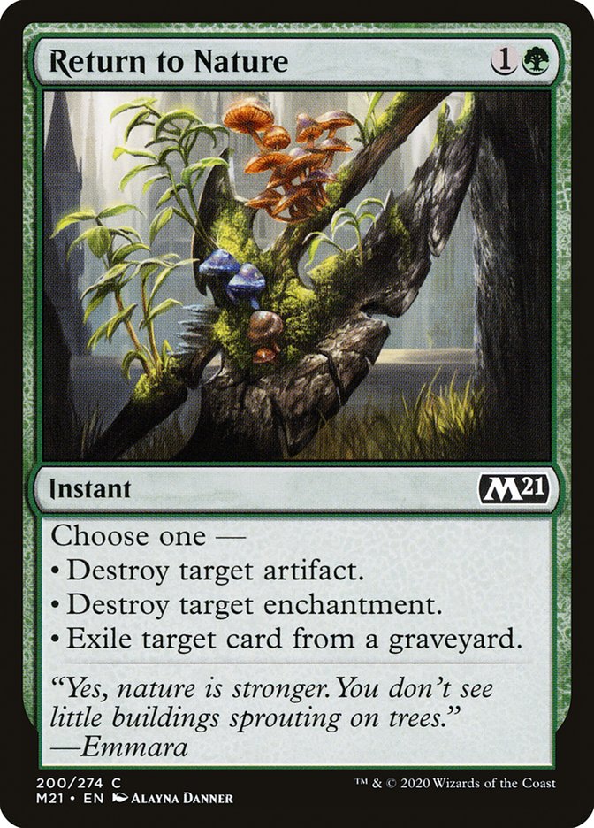 Return to Nature - [Foil] Core Set 2021 (M21)