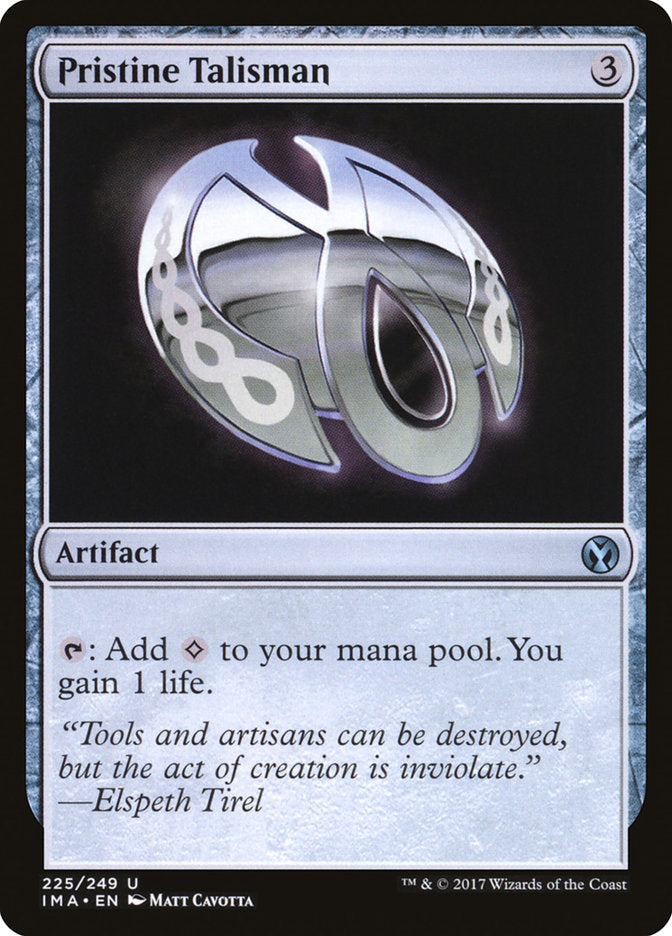 Pristine Talisman - [Foil] Iconic Masters (IMA)