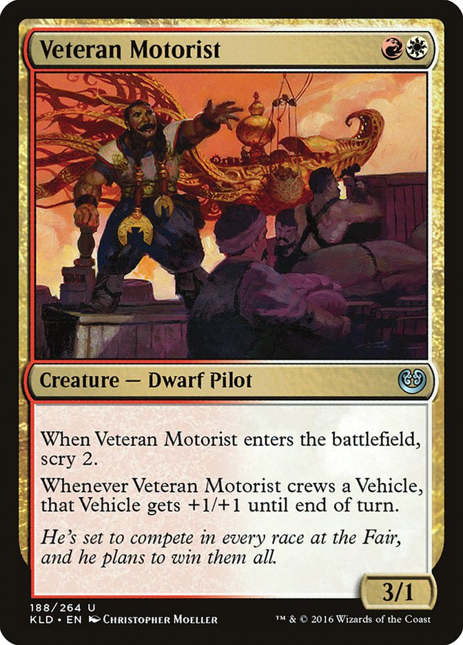 Veteran Motorist - Kaladesh (KLD)