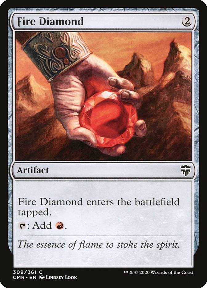 Fire Diamond - [Foil] Commander Legends (CMR)