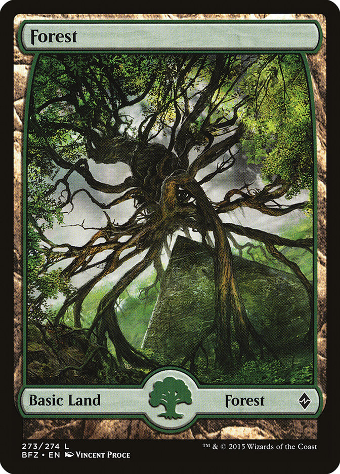Forest - [Foil] Battle for Zendikar (BFZ)
