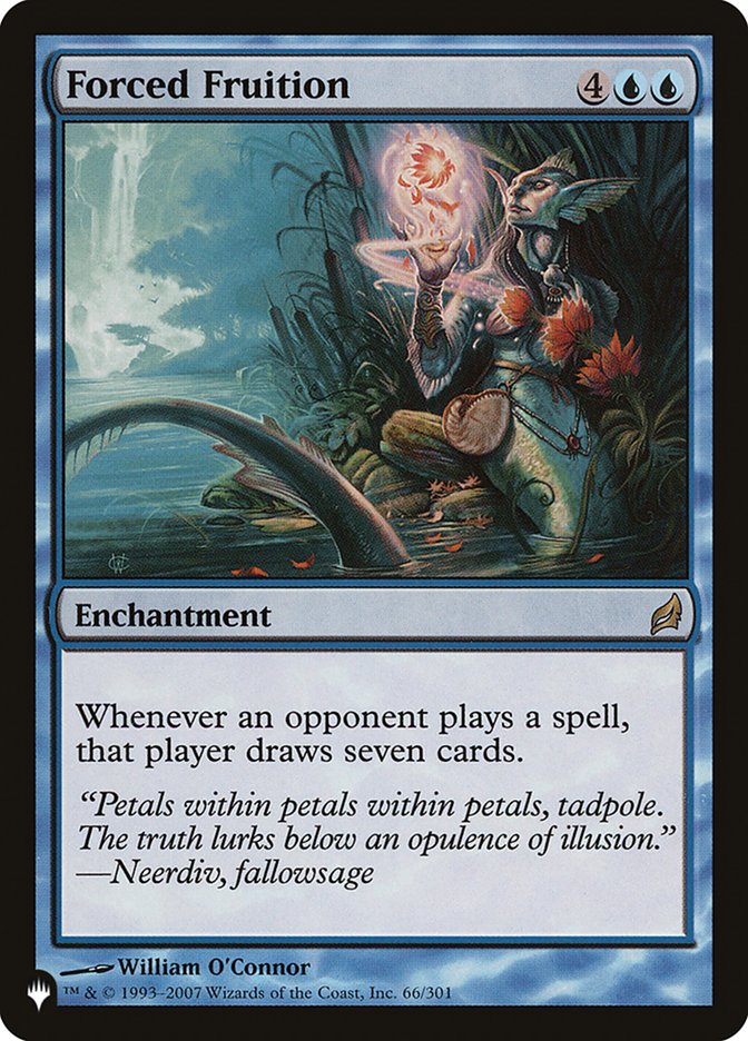 Forced Fruition - The List (PLIST)