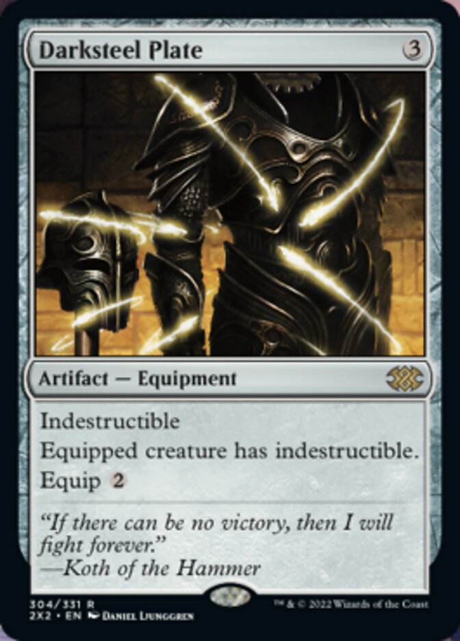 Darksteel Plate - Double Masters 2022 (2X2)