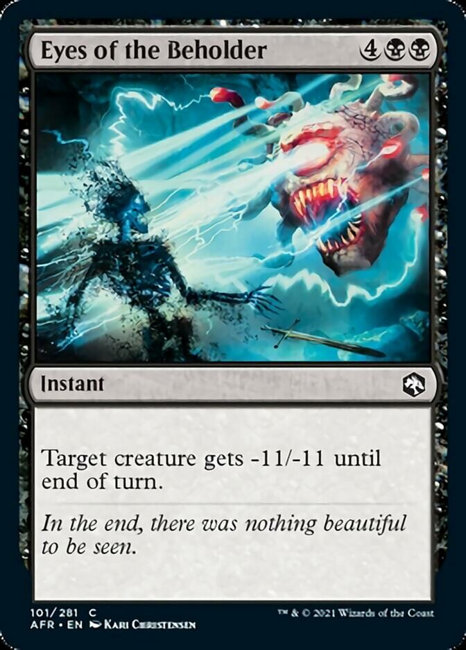 Eyes of the Beholder - [Foil] Adventures in the Forgotten Realms (AFR)