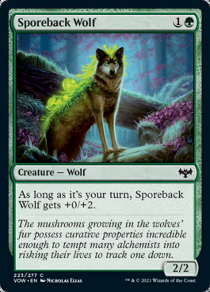 Sporeback Wolf - [Foil] Innistrad: Crimson Vow (VOW)