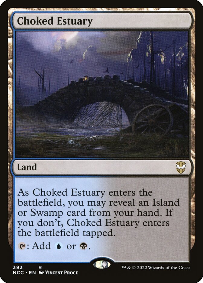 Choked Estuary - [Foil] New Capenna Commander (NCC)