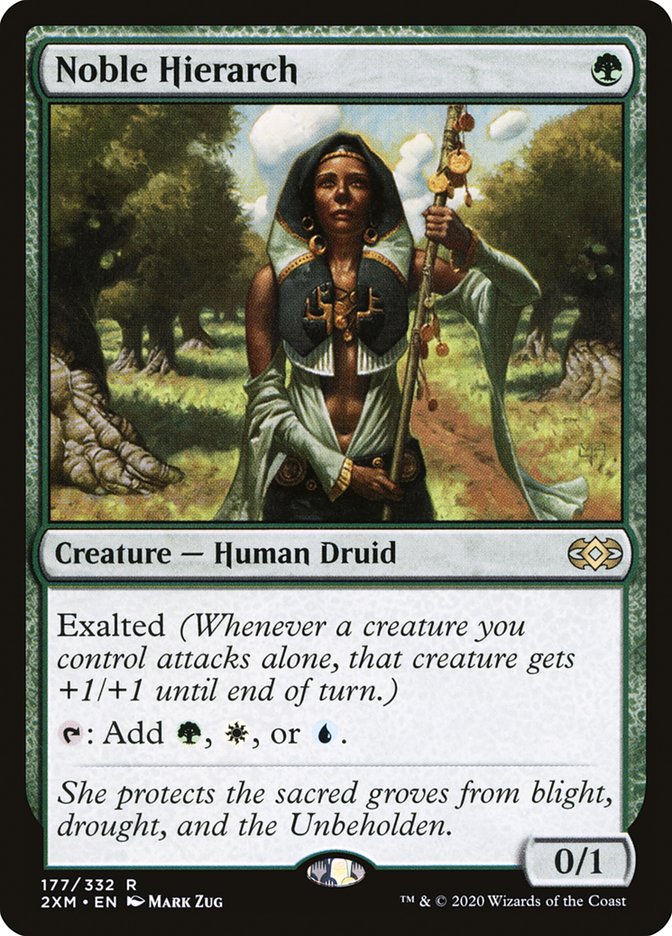 Noble Hierarch - [Foil] Double Masters (2XM)