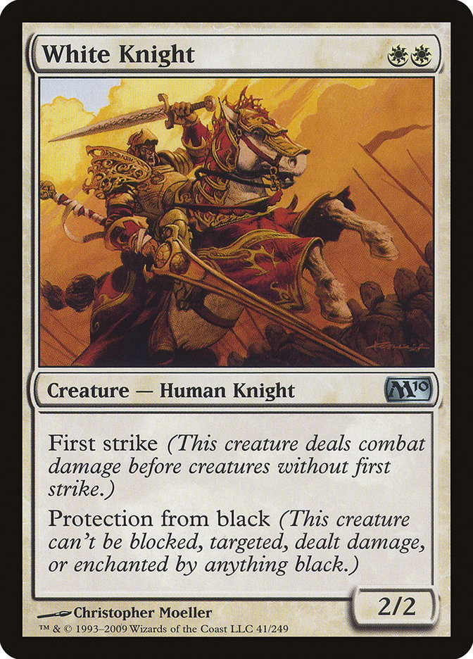 White Knight - [Foil] Magic 2010 (M10)