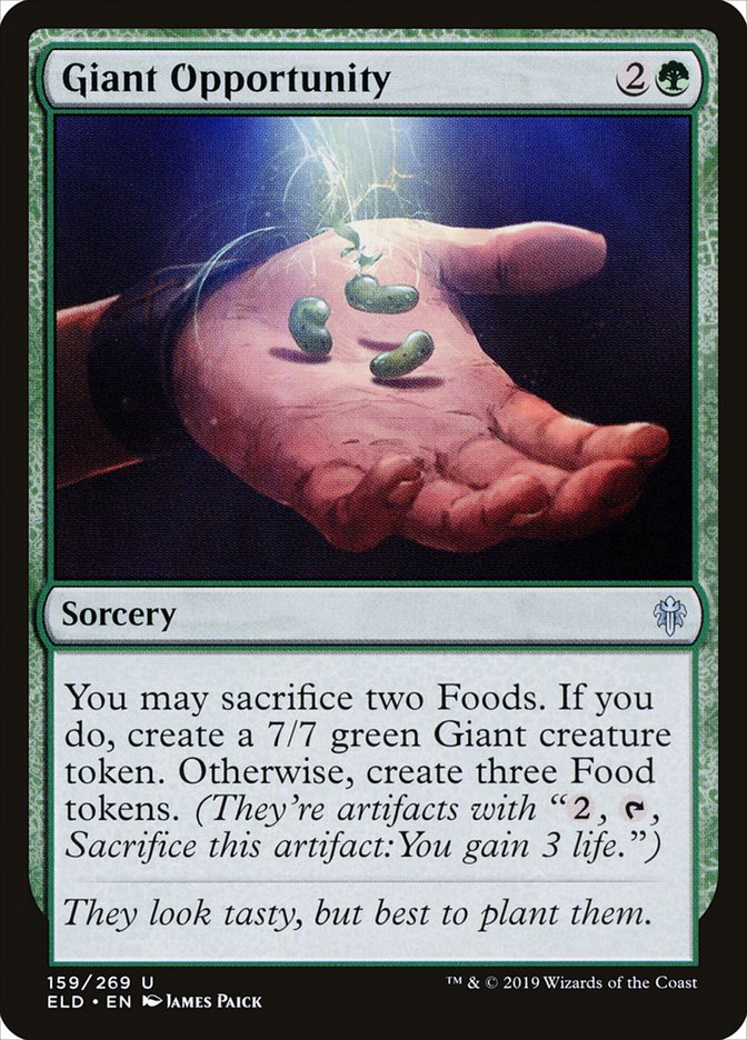 Giant Opportunity - Throne of Eldraine (ELD)