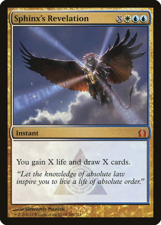 Sphinx's Revelation - Return to Ravnica (RTR)