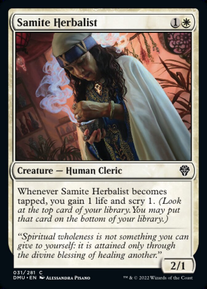 Samite Herbalist - Dominaria United (DMU)
