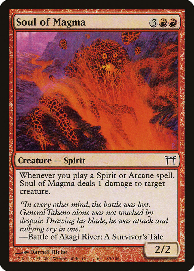 Soul of Magma - [Foil] Champions of Kamigawa (CHK)