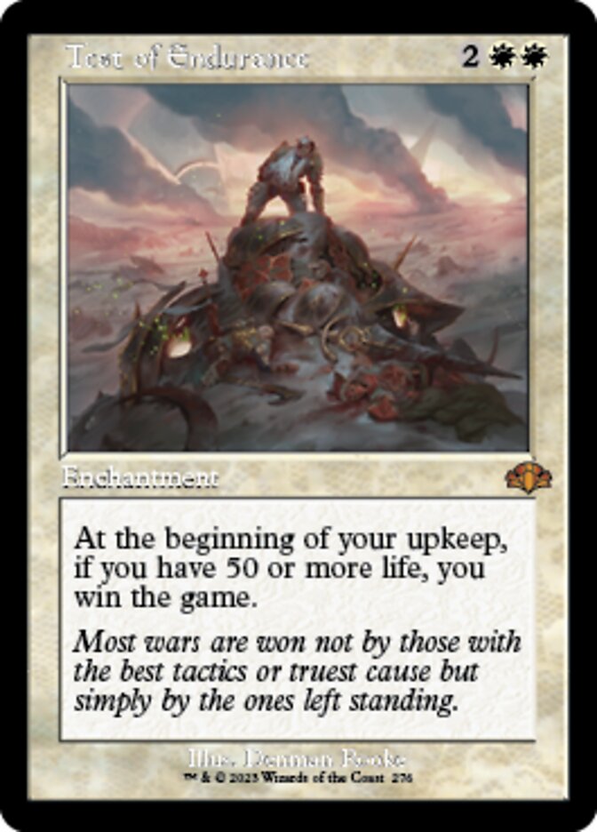 Test of Endurance - [Retro Frame] Dominaria Remastered (DMR)