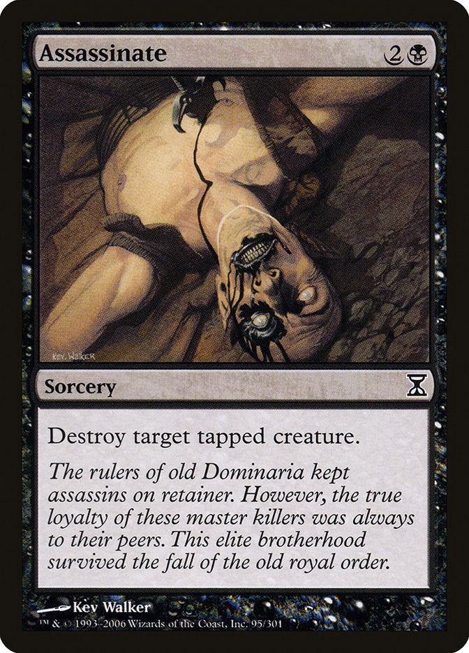 Assassinate - [Foil] Time Spiral (TSP)