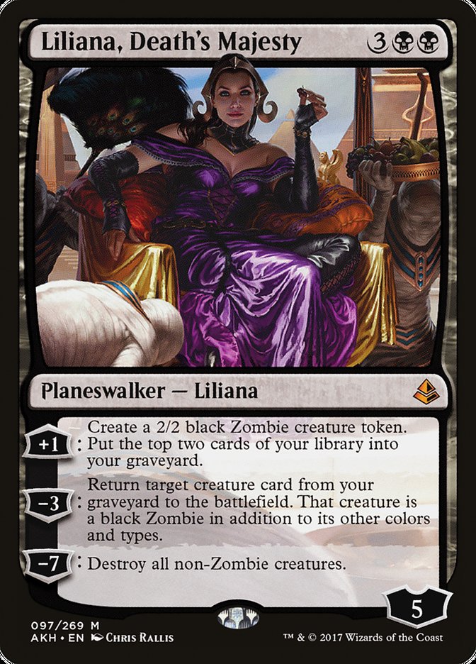 Liliana, Death's Majesty - [Foil] Amonkhet (AKH)
