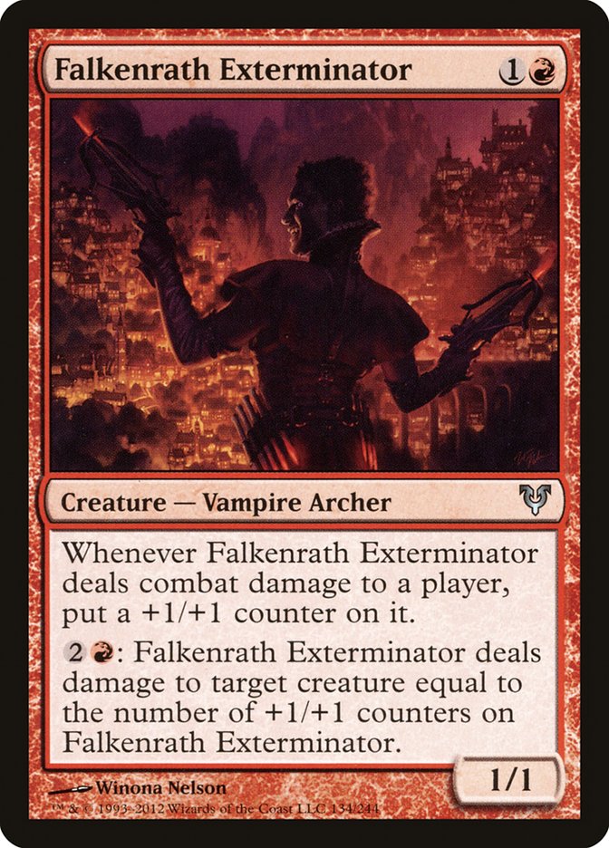 Falkenrath Exterminator - [Foil] Avacyn Restored (AVR)