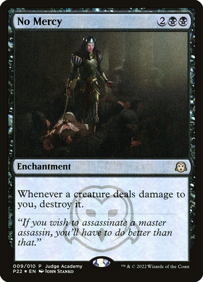 No Mercy - [Foil, Promo] Judge Gift Cards 2022 (P22)