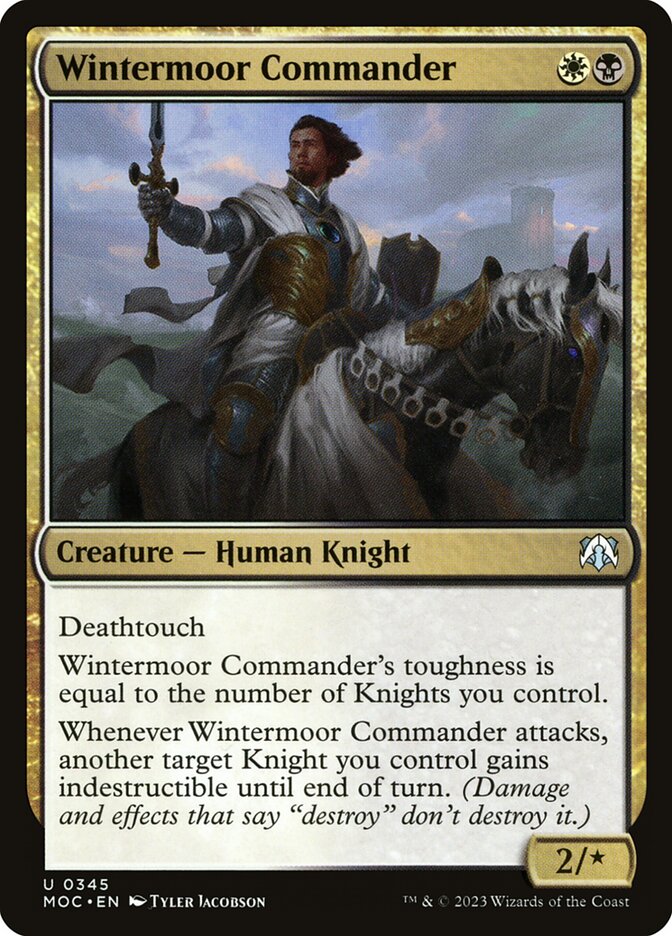 Wintermoor Commander - March of the Machine Commander (MOC)