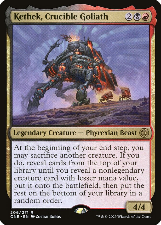 Kethek, Crucible Goliath - [Foil] Phyrexia: All Will Be One (ONE)