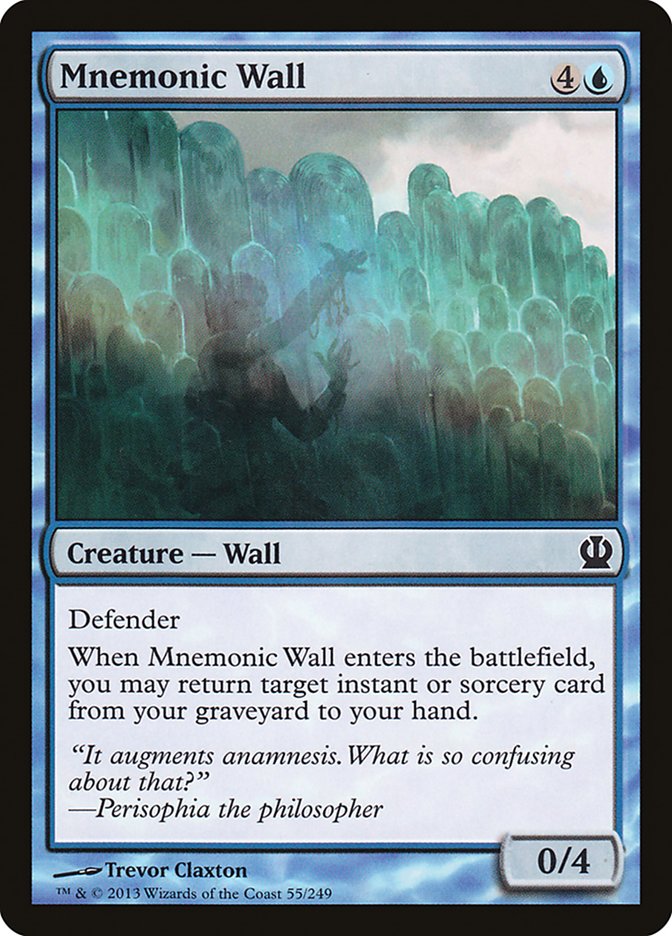 Mnemonic Wall - [Foil] Theros (THS)