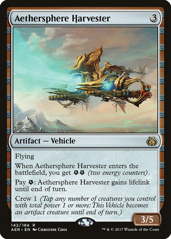 Aethersphere Harvester - Aether Revolt (AER)