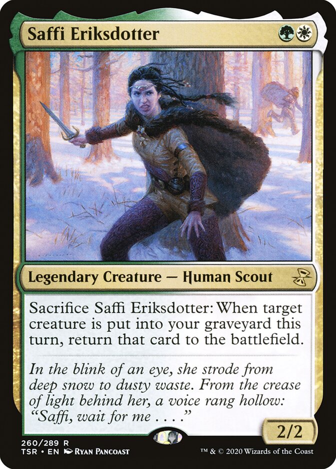 Saffi Eriksdotter - [Foil] Time Spiral Remastered (TSR)