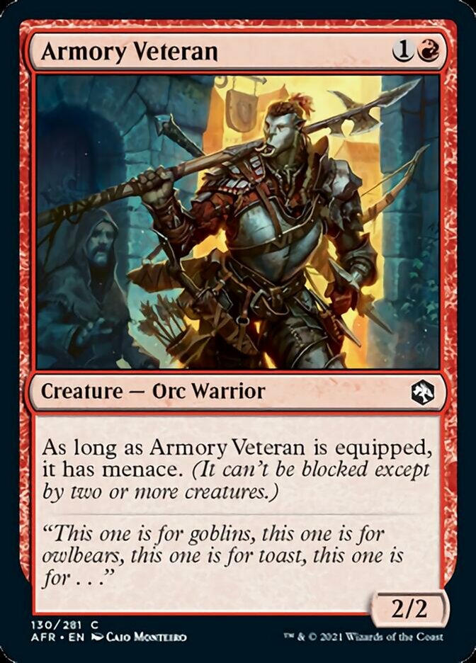 Armory Veteran - [Foil] Adventures in the Forgotten Realms (AFR)