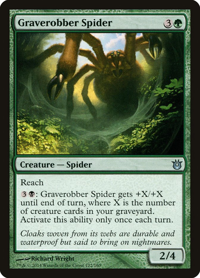 Graverobber Spider - [Foil] Born of the Gods (BNG)