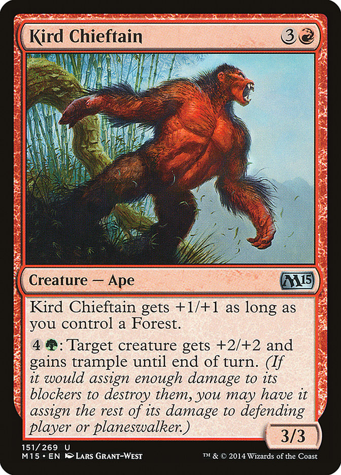 Kird Chieftain - Magic 2015 (M15)