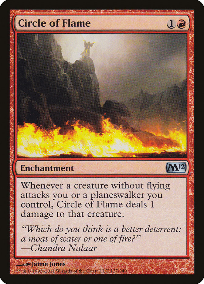 Circle of Flame - [Foil] Magic 2012 (M12)